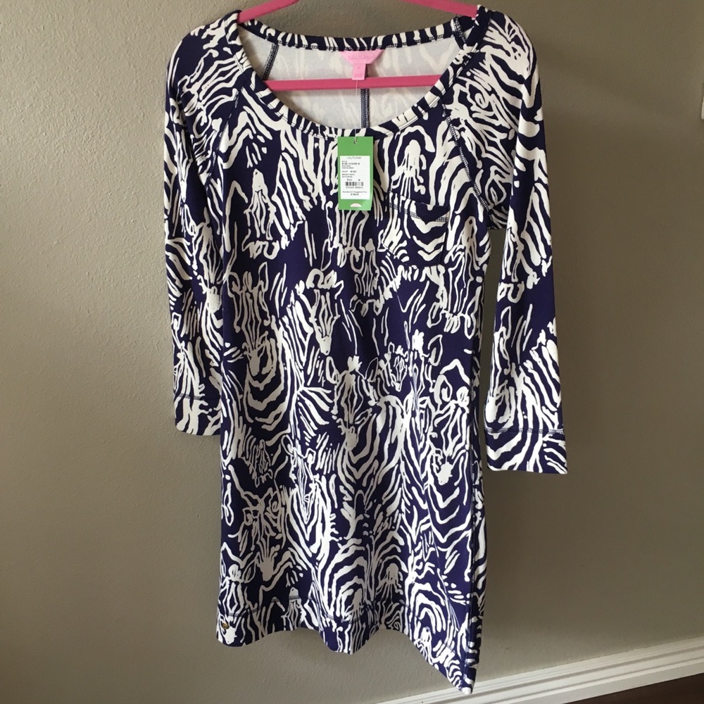 🆕 LILLY PULITZER 🦓 “ENTOURAGE” DRESS - Picture 1 of 6